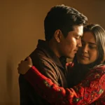Pareja abrazándose tras resolver conflictos en el matrimonio con empatía y amor